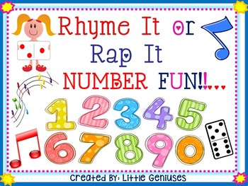 Preview of Exploring Numbers With Interactive Poems, Raps and  Activities For Primary