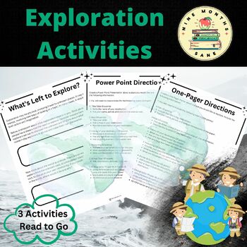 Preview of Exploring Our World (Independent Project for the Secondary Classroom)
