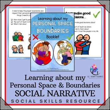 Preview of Exploring Personal Space, Boundaries and Relationships : Social Skills