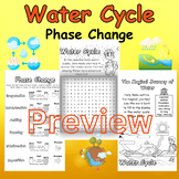 Exploring Phase Change and Water Cycle: Notes, Activities,