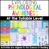 Phonological Awareness Activities | Syllable Level Skills 
