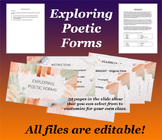 Exploring Poetic Forms - Collaborative Poetry Activity