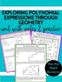 Exploring Polynomial Expressions through Geometry Unit wit