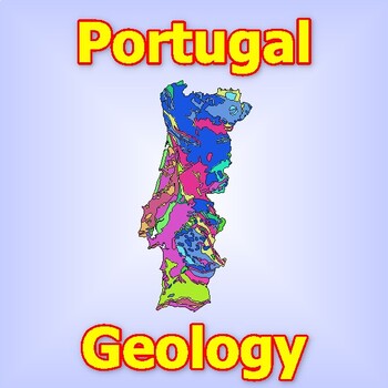 Preview of Exploring Portugal's Geological Marvels: A Detailed Geological Map