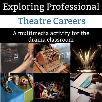 Preview of Exploring Professional Theatre Careers Activity - Distance Learning Enabeled