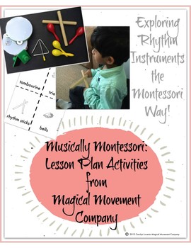 Preview of Exploring Rhythm Instruments the Montessori Way