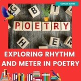 Exploring Rhythm and Meter in Poetry, No Prep Lesson, Edit