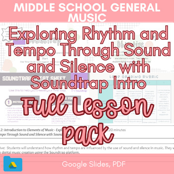 Preview of Exploring Rhythm and Tempo w/ Soundtrap Loop Intro: Middle School General Music
