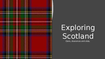Preview of Exploring Scotland mini topic