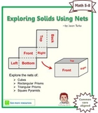 Exploring Solids Using Nets