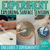 Exploring Surface Tension 3 Experiments Using the Scientif