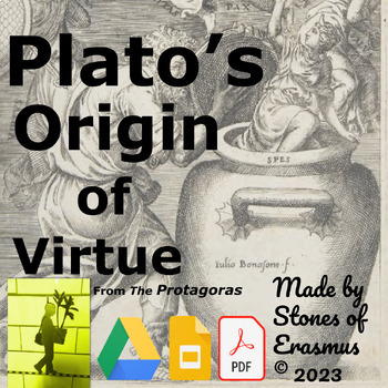 Preview of Exploring 'The Origin of Virtue': Plato's Protagoras Lesson Plan (8-12)