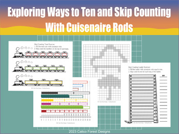 Preview of Exploring Ways to Ten and Skip Counting With Cuisenaire Rods