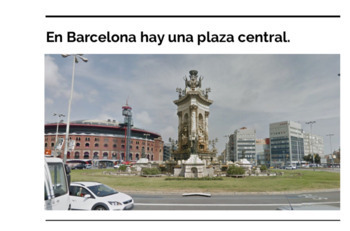 Preview of Exploring a Spanish city project Google Earth. Una ciudad de España