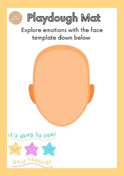 😊😭😡😱 FREE Printable Emotions for Kids Playdough Mats