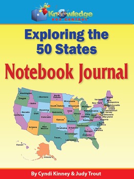 Preview of Exploring the 50 States Notebook Journal