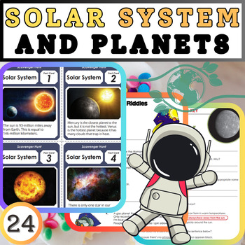 Preview of Exploring the Cosmic Classroom: Solar System and Planets Worksheets