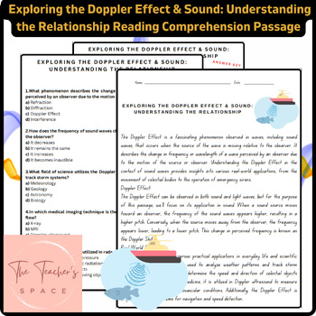 Preview of Exploring the Doppler Effect & Sound: Understanding the Relationship Reading C..