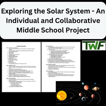 middle school space research project