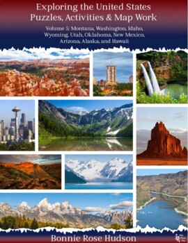 Preview of Exploring the United States: Puzzles, Activities, & Map Work, Volume 5 + TpT Dig