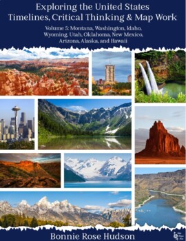 Preview of Exploring the United States: Timelines, Critical Thinking & Map Work, V. 5 + Dig