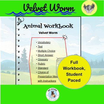 Preview of Exploring the Velvet Worm: Student-Paced Interactive Learning