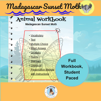 Preview of Exploring the Madagascan Sunset Moth: Interactive, Student Paced Lesson