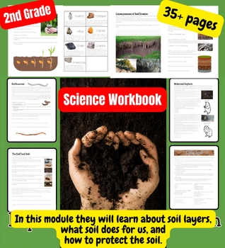 Preview of Exploring the World Beneath Our Feet: A Second-Grade Workbook on Soil, 2nd grade