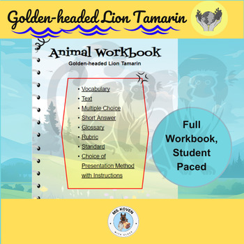 Preview of Exploring the Golden-Headed Lion Tamarins: Student Paced, Interactive Lesson