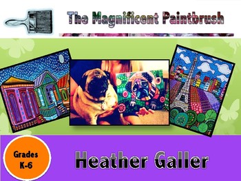 Preview of Exploring the Work of Heather Galler: Presentation