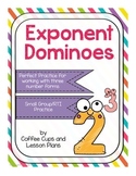 Exponent Dominoes:  Practice with Exponent Number Forms