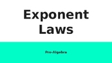 Exponent Laws - Notes