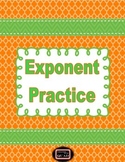 Exponent Practice