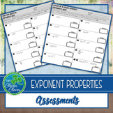 Exponent Properties - Assessments