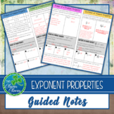 Exponent Properties - Guided Notes