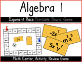 Exponent Race Board Game