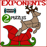 Exponent Rules 2 Cooperative Christmas Holiday Puzzles