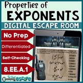 Exponent Rules Activity Properties of Exponents Digital Es