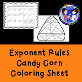 Simplifying Expressions Using Exponent Rules Candy Corn Co