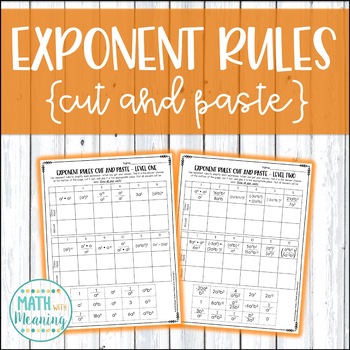 exponent ccss worksheet