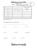 Exponent Rules Discovery and Practice