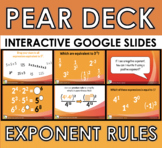 Exponent Rules - Interactive Lesson (Pear Deck)