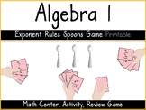 Exponent Rules Spoons Card Game