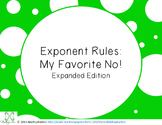 Exponent Rules Warm-up/Exit Ticket