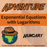 Exponential Equations with Logarithms Activity - Hungary A