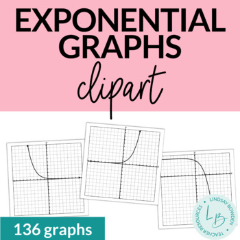 Preview of Exponential Function Graphs Clipart
