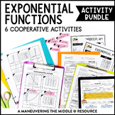 Exponential Functions Activity Bundle | Graph Exponential 