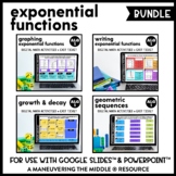 Exponential Functions Digital Math Activity Bundle | Algebra 1
