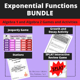 Exponential Functions Game and Activity Bundle - Growth an