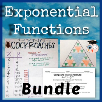 Preview of Exponential Functions | Growth and Decay | Lessons and Explorations